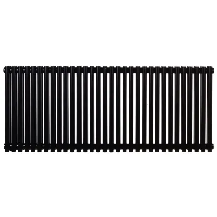 Трубчатый радиатор Betatherm горизонтальный Praktikum PV 2050 500x1223 (Черный Ral9005M подк. 88)